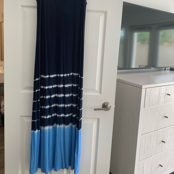 Style & Co Tie-Dyed Maxi Dress NWT - Picture 3 of 7